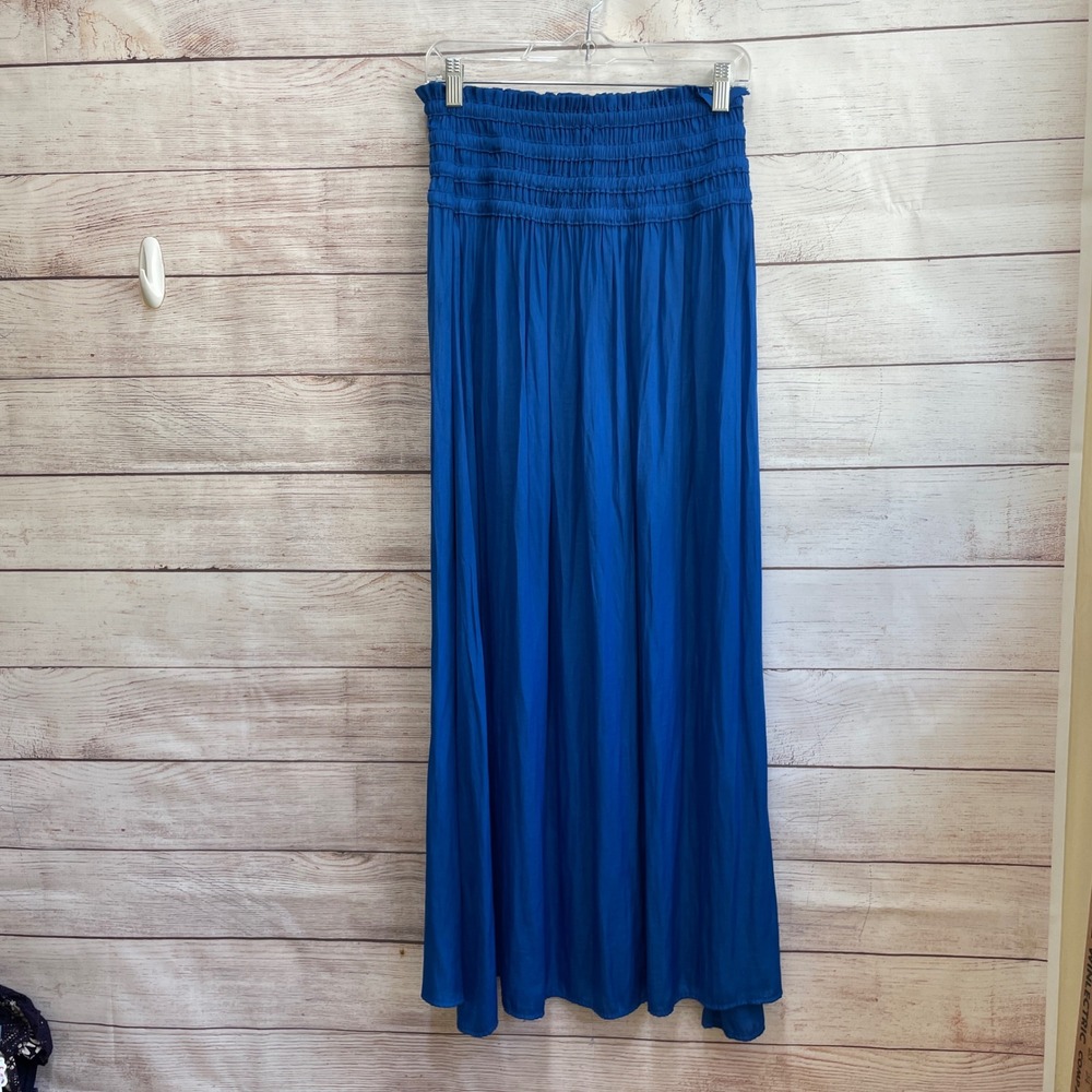NEW WITH TAGS KORI ERNESTINE MAXI‎ SKIRT/DRESS IN BLUE